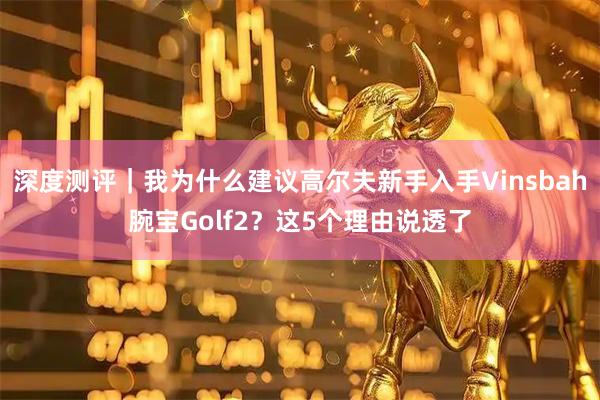 深度测评｜我为什么建议高尔夫新手入手Vinsbah腕宝Golf2？这5个理由说透了